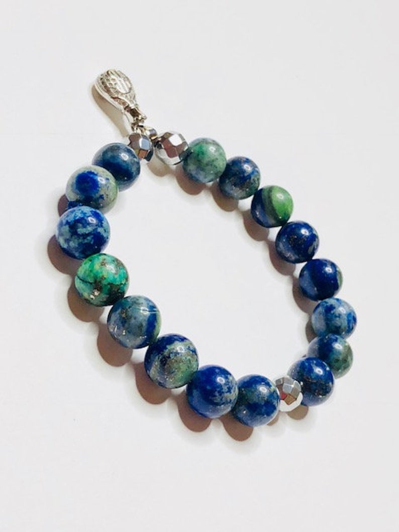 In My Bag - Lapis Lazuli Bead Bracelet